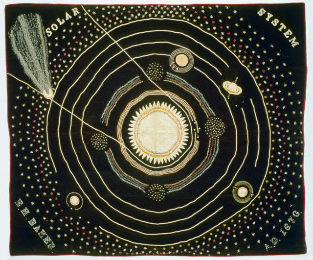 Ellen Harding Baker's "Solar System" Quilt