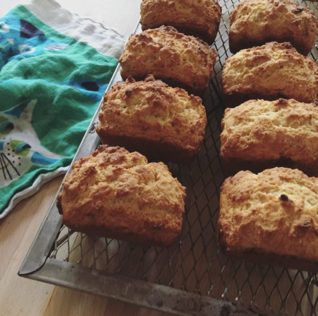 Baby Banana Cakes