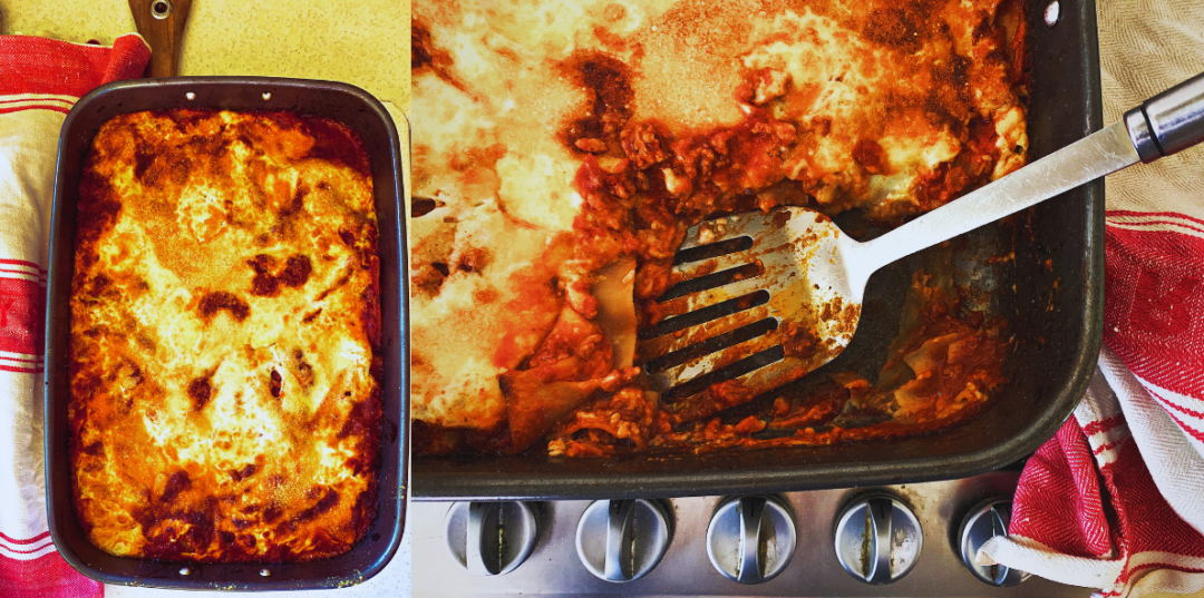 homemade lasagna